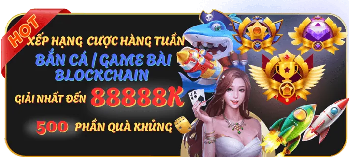 Thưởng nạp bắn cá nổ hũ Vwin88